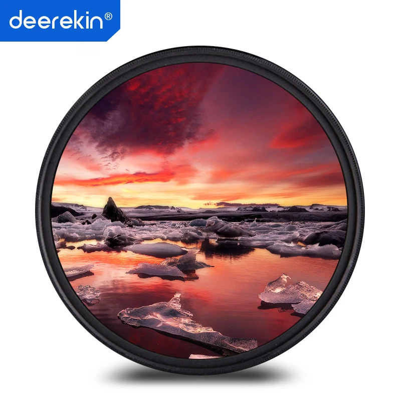 Градуированный Серый фильтр Deerekin ND 0 9 37 мм 43 46 40 5 49 52 55 58 62 67 72 77 82 мм|Фотофильтры для