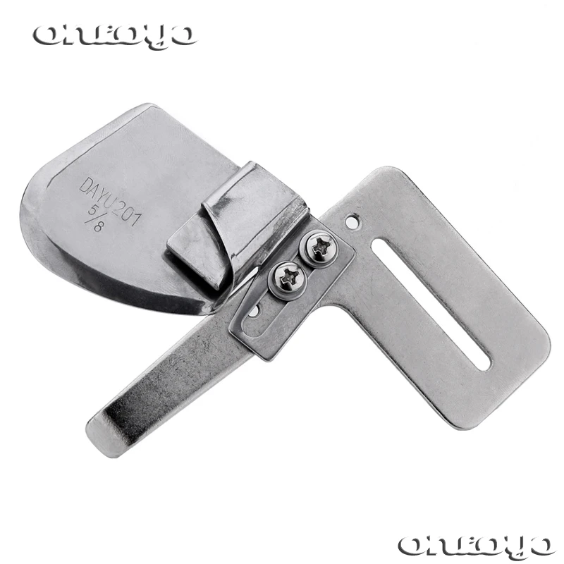 

DAYU201 single up turn folder of general purpose e.g. collar band bottom for one needle lockstitch machine
