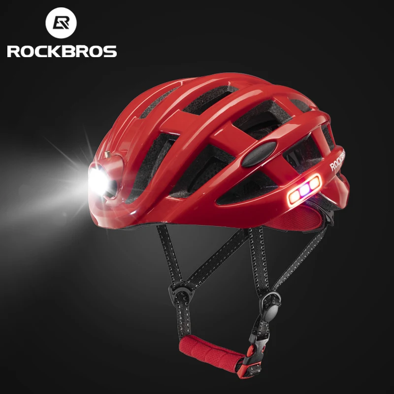 ROCKBROS велосипедный шлем Сверхлегкий с легкой под давлением горная дорога