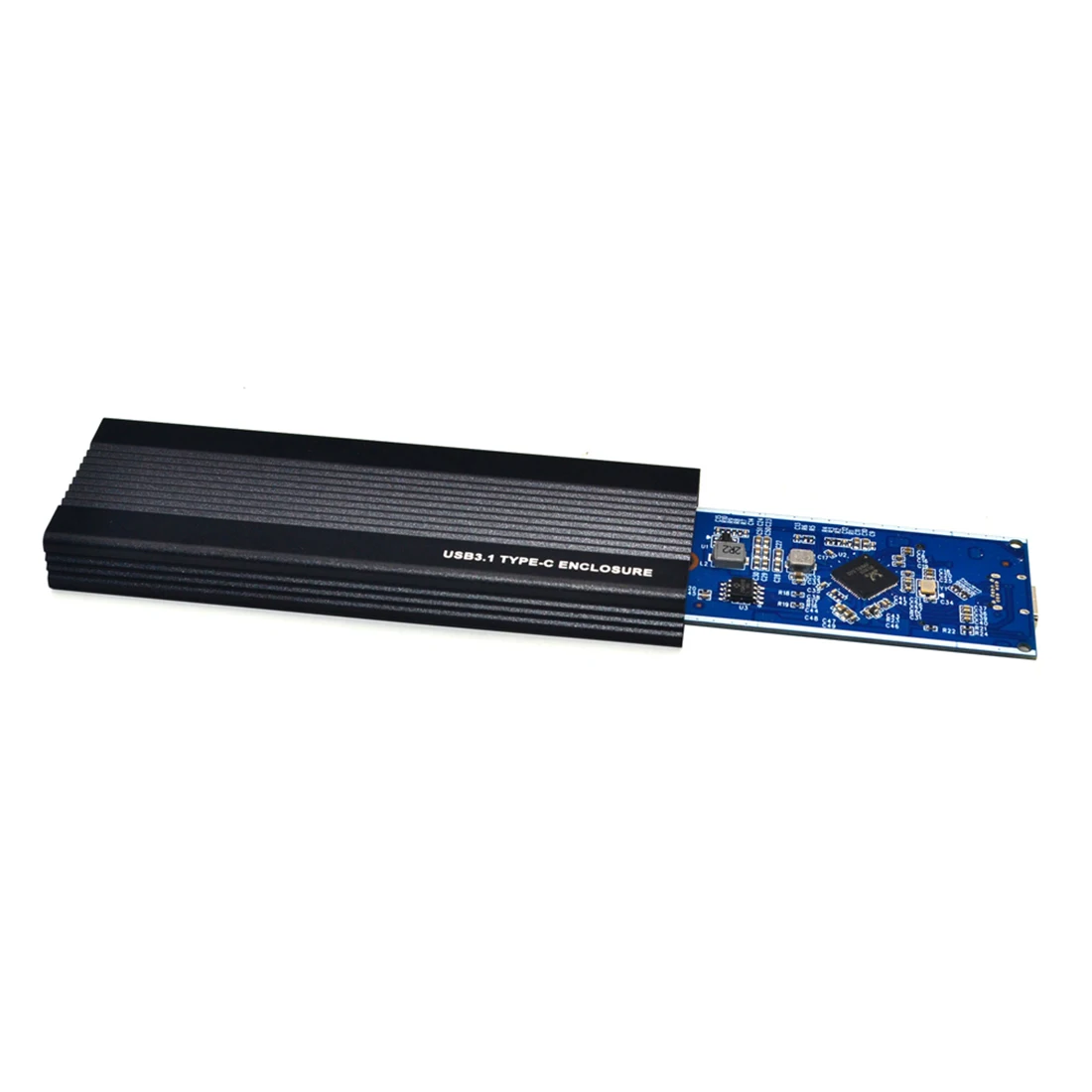 H1111Z NVME SSD корпус PCI-E M.2 для USB 3,1 type-C адаптер USB C 10 Гбит/с RTL9210 M2 M ключ PCIE жесткий диск внешний бокс M2