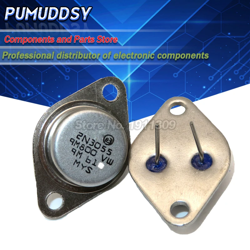 5 шт. 2N3055 TO 3 NPN AF Amp аудио транзистор 15A/60В IC|Интегральные схемы| |