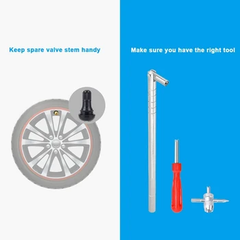 

Replacement Valve Stem Tools Extractor Removal TR412 Rubber Spool Parts Car