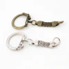 60x24mm 10pcs/lot Key Ring Key Chain Rhodium Bronze Colors Plated Lobster Clasps Keychain Keyrings Wholesale ► Photo 2/4