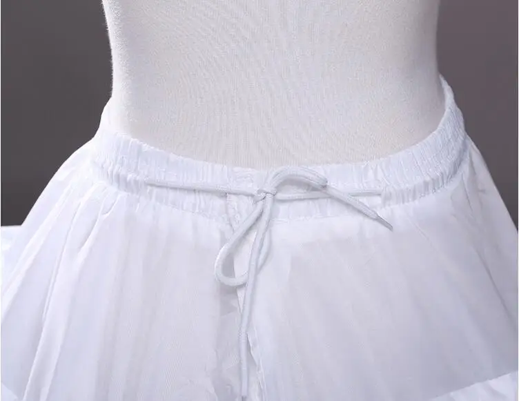 2024 Fashion Wedding Petticoat 4 Hoop Skirt 5 Layers Ruffles Elastic Waist Red Black White Women Underskirt for Ball Gowns Jupon