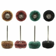 40 шт. 25 мм абразивные колеса Полировка полировальный набор шлифовальных роторных инструментов Набор для очистки металлических поверхностей