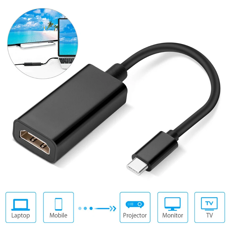 new Micro USB MHL to 1080P HDTV Cable Adapter For Smartphones to TV/Projector/Monitor