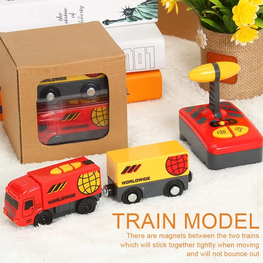 Fernbedienung Elektrischer Zug Kompatibel mit Holz Bahngleis Spur Spielzeug  ✌ 