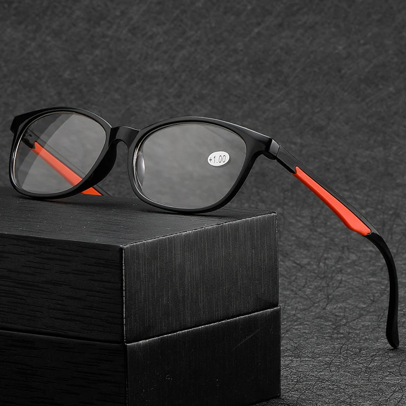 Classic Square Anti-Blue Light Women Reading Glasses Men Computer Reader Hyperopia Eyewear Diopter +1.0+1.5+2.0+2.5+3.0+3.5+4.0