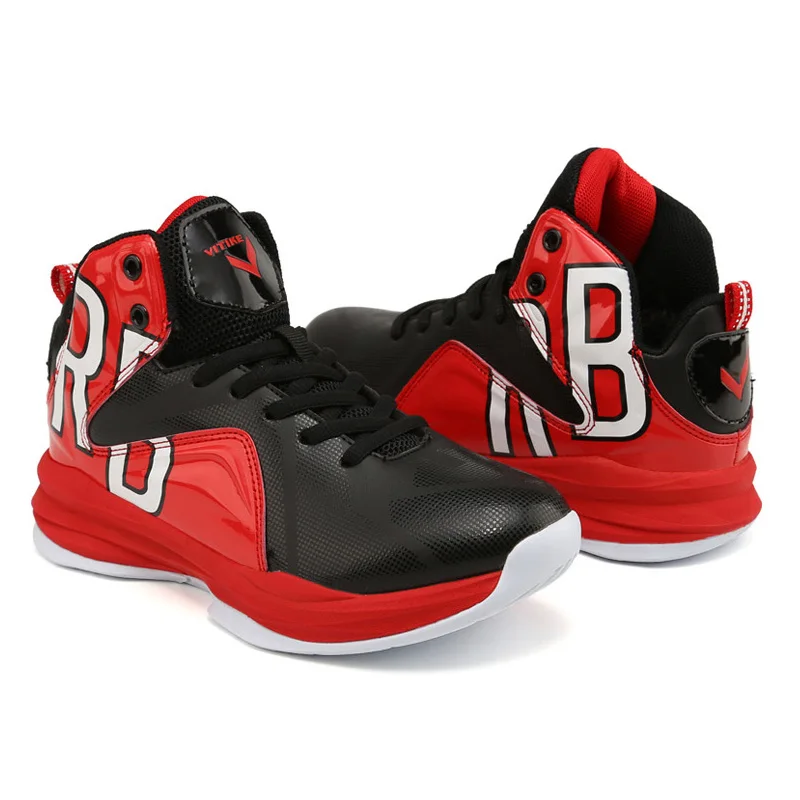 WETIKE баскетбольной обуви Дети амортизацию для отдыха спортивная обувь для мальчиков Баскетбол ботинки для игр