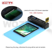 WYLIE WL-1805L-separador de calor multifunción para pantalla LCD, herramienta de desmontaje, lámpara antipolvo para teléfono móvil, iphone, ipad, Android
