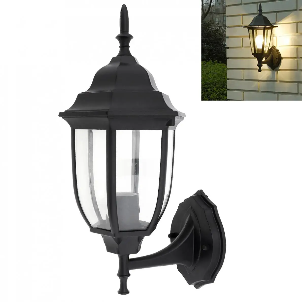 LED Lights Outdoor Security Exterior Lighting Fixtures Wall Garage Front Porch 
