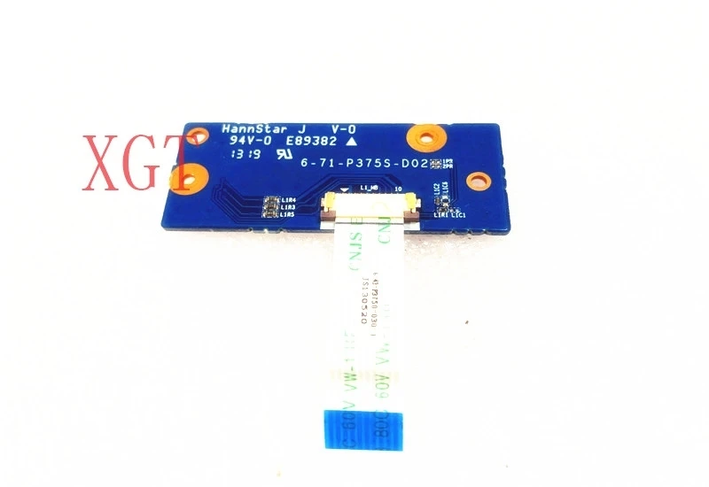 Placa de Interruptor para Clevo P370sm P375sm. Placa Pequena para Testes 100%. Cartões para acréscimos - Imagem 2
