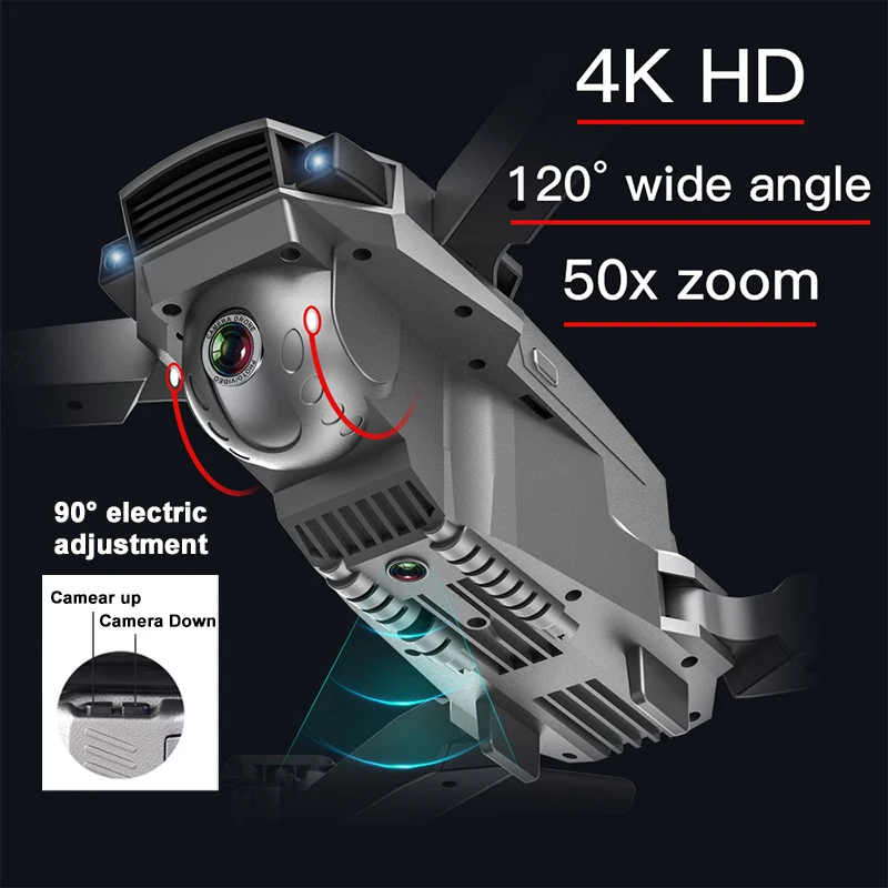  SG907 GPS Drone with 4K HD Adjustment Camera Wide Angle 5G WIFI FPV RC Quadcopter Professional Fold