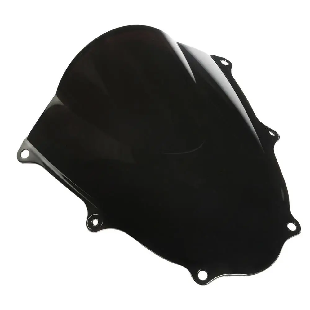 Black МОТОЦИКЛ ABS ветровое стекло лобовое стекло для Сузуки GSXR 1000 K17- 17 18 черный/прозрачный - Цвет: Black