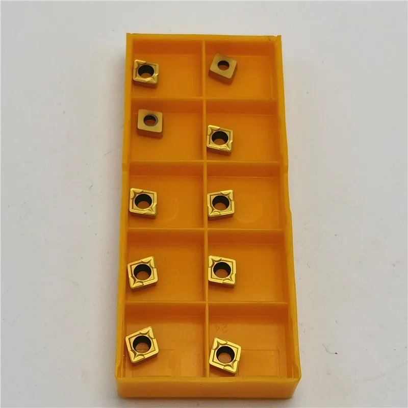 

10PCS CCMT060208 UE6020 US735 VP15TF CCMT 060208 Carbide insert turning tool lathe cutter milling cutter CNC cutting tool