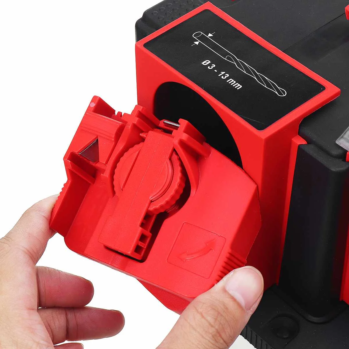 

Hot Drill Bit Kitchen Sharpening Machine Knife Scissor Chisel Planer Blade Electric Knife Sharpener Multi Function Household Too