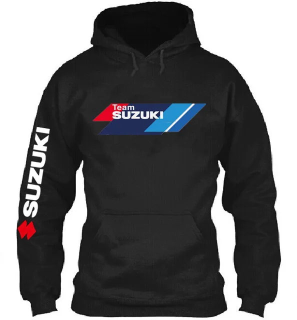 Осенне-зимние мужские и женские мотоциклетные толстовки для Suzuki, распродажа свитеров, пуловеры, пальто ежедневный пиджак, кофта с капюшоном "Kawasaki" JJ