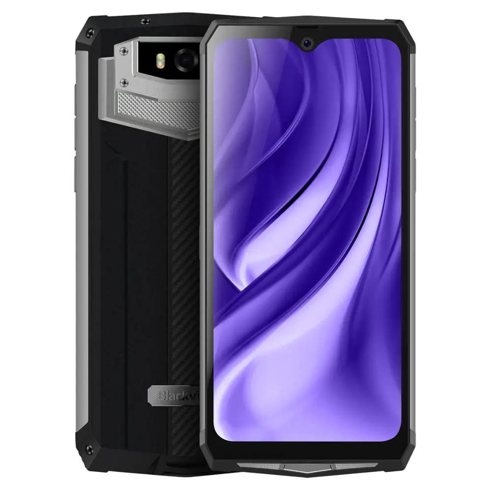 

Blackview BV9100 4GB 64GB Smartphone 6.3'' Waterdrop Screen Octa-Core Android 9.0 16MP Quick Charge 13000mAh OTG NFC Cell Phone