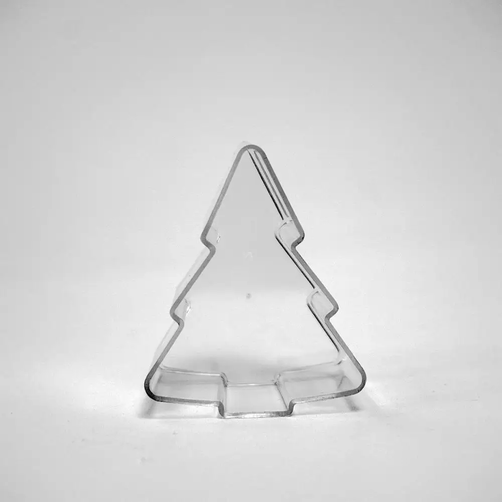 

Christmas Tree Plastic Candle holder For Christmas Day DIY Candle Making 12Pcs