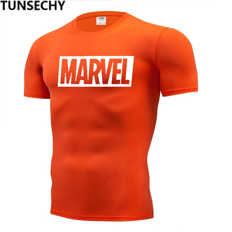 

Men's summer plain plain short-sleeved casual sports T-shirt fashion men's and women's tight letter blazer
