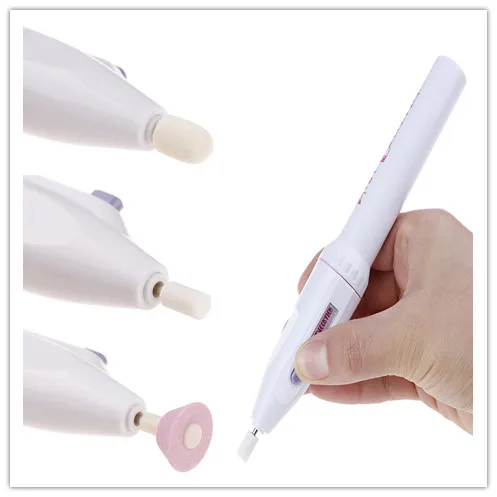 Professional Electric Nail Drill Pen Pedicure & Manicure Polish Machine Nail Art Tool 5 Bits Nail Nursing Kit 100-240V