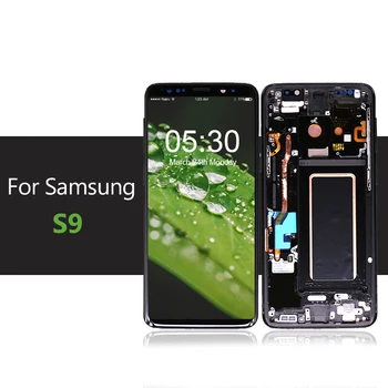 

10pcs/lot for Samsung for Galaxy S9 G9600 LCD with Touch Screen Digitizer Assembly with Frame LCD Free Shipping DHL EMS