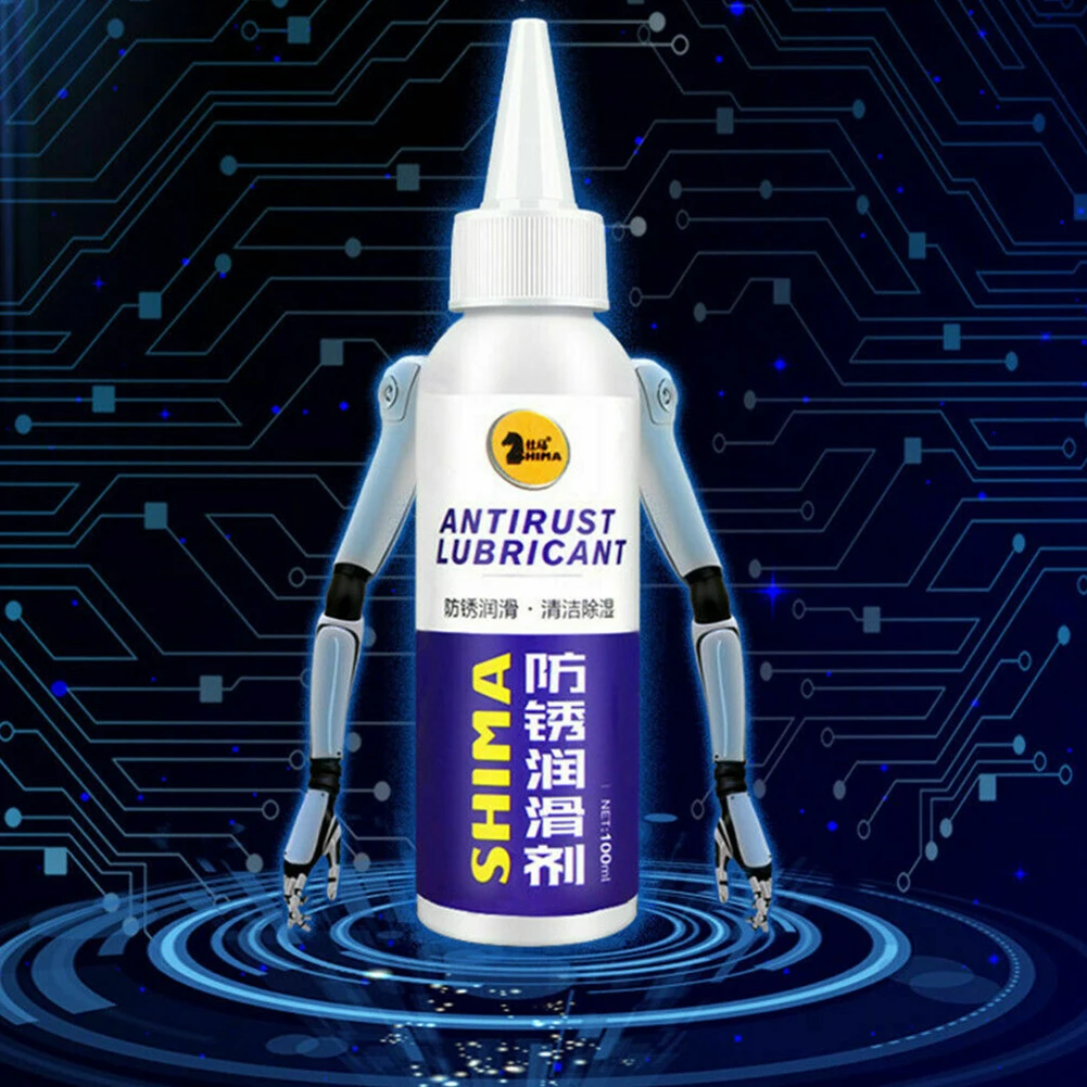 

100ml Lubrication Derusting Easy Apply Cleaning Multifunction Spray Universal Tool Rust Remover With Nozzle Car Moisturizing