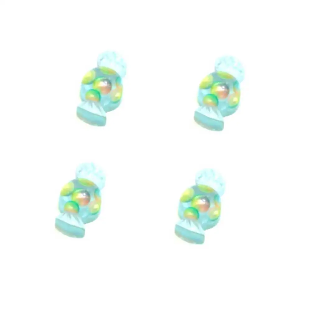 10/50 шт в наборе, Новинка Kawaii 14*25 мм смолы с жемчужной отделкой, обернутые Конфеты Кабошоны с плоской задней поверхностью с плоской задней частью смолы конфеты кабошоны Slime подвески