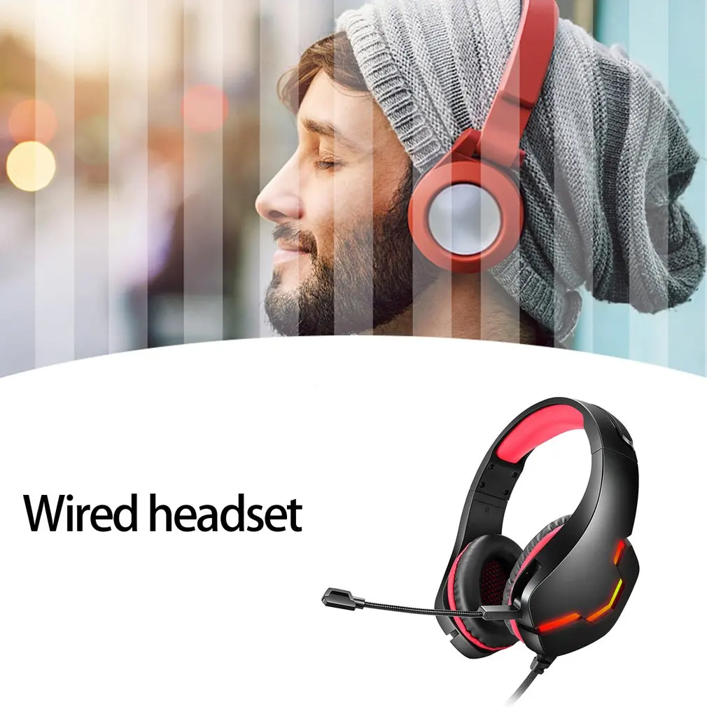 J10 Gaming Headsets Stereo High Definition Over Head Gaming Headphone Noise Canceling Gaming Headphone