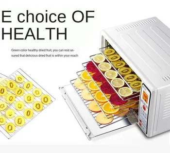 

220V Home Multi-Function Food Dehydrator Snacks Food Beef Jerky Dehydrator Oven Fruit Dehydrator Fruit Dryer Snack Owen