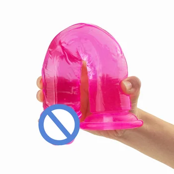 Realistic Dildo With Super Strong Suction Cup Sex Toys for Woman Penis G-Spot Simulation 5