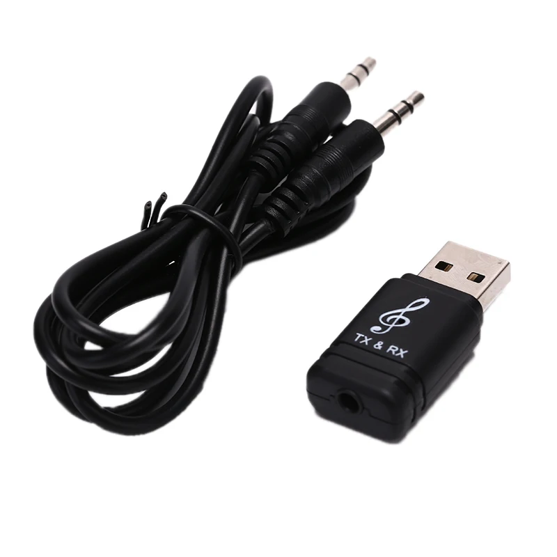 2 в 1 USB Bluetooth 5,0 передатчик приемник PC tv динамик беспроводной адаптер 1 шт. поставка с инструкцией пользователя