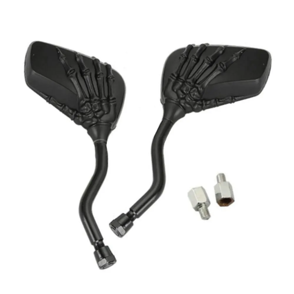 1 пара Мотоцикл Череп рук Rearveiw зеркала для Хонда Сузуки Кавасаки КТМ/Shadow Spirit VT750