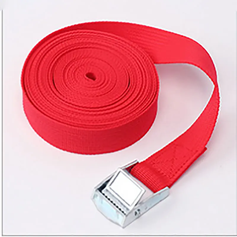 Car Tension Rope Luggage Fixed Strap Cargo Roof Rack Lashing Straps Ratchet Tie Belt With Buckle Stowing Tidying Ratchet Belt 2M cargo straps cargo tie down strap lashing strap tie down straps luggage strap
