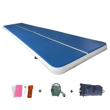 10 м* 2 м* 20 см большой надувной воздушный трек для гимнастики, боевых искусств, йоги, Акробатический коврик, тренажеры для фитнеса, гимнастические коврики, аксессуары