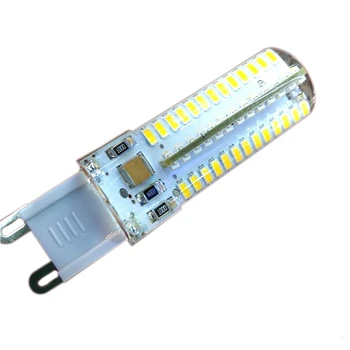 

G9 SMD3014 6W 9W AC220V AC230V AC240V Led Bulbs Lampada Bombillas lamp Chandelier Corn lights replace halogen light