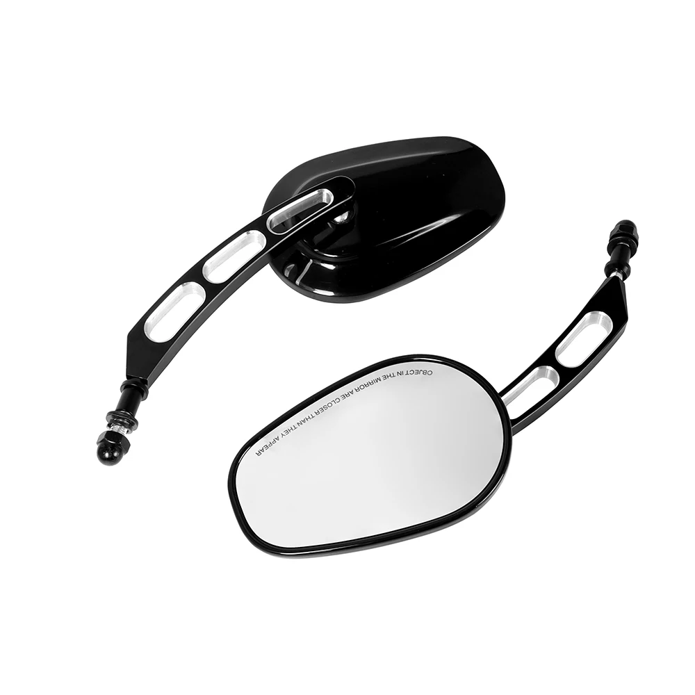 Specchietto Laterale Per Harley Forty Eight XL1200X, Retrovisore Moto In Alluminio Filettatura 8mm, Regolabile E Facile Da Montare