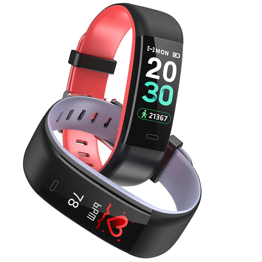 

Multifunction Smart bracelet IP68 waterproof 24 hours heart rate and blood pressure monitoring smart Sport wristband