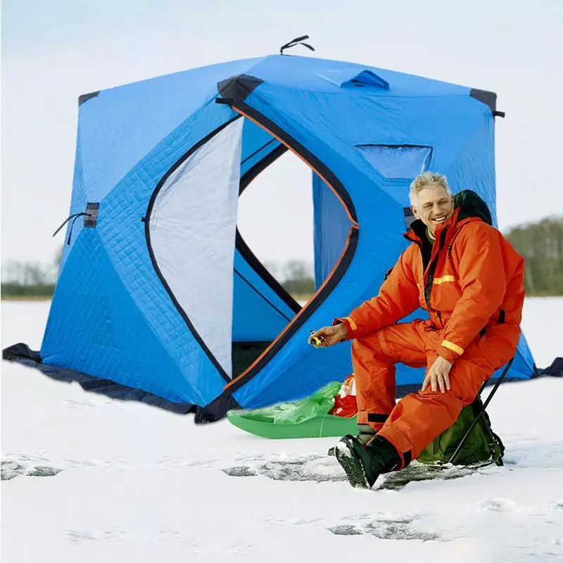 Winter Fishing Tents Thickened And Cotton Outdoor Ice Fishing Tents To