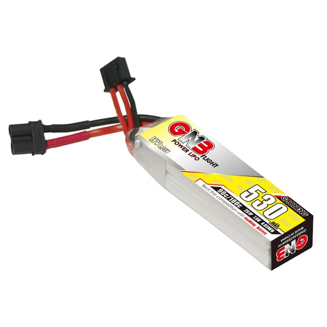 Gaoneng GNB 2S 530mAh 90C/180C HV 7.6V LiPo Battery XT30U-F Plug For RC Helicopter Quadcopter FPV Racing Drone Parts 4