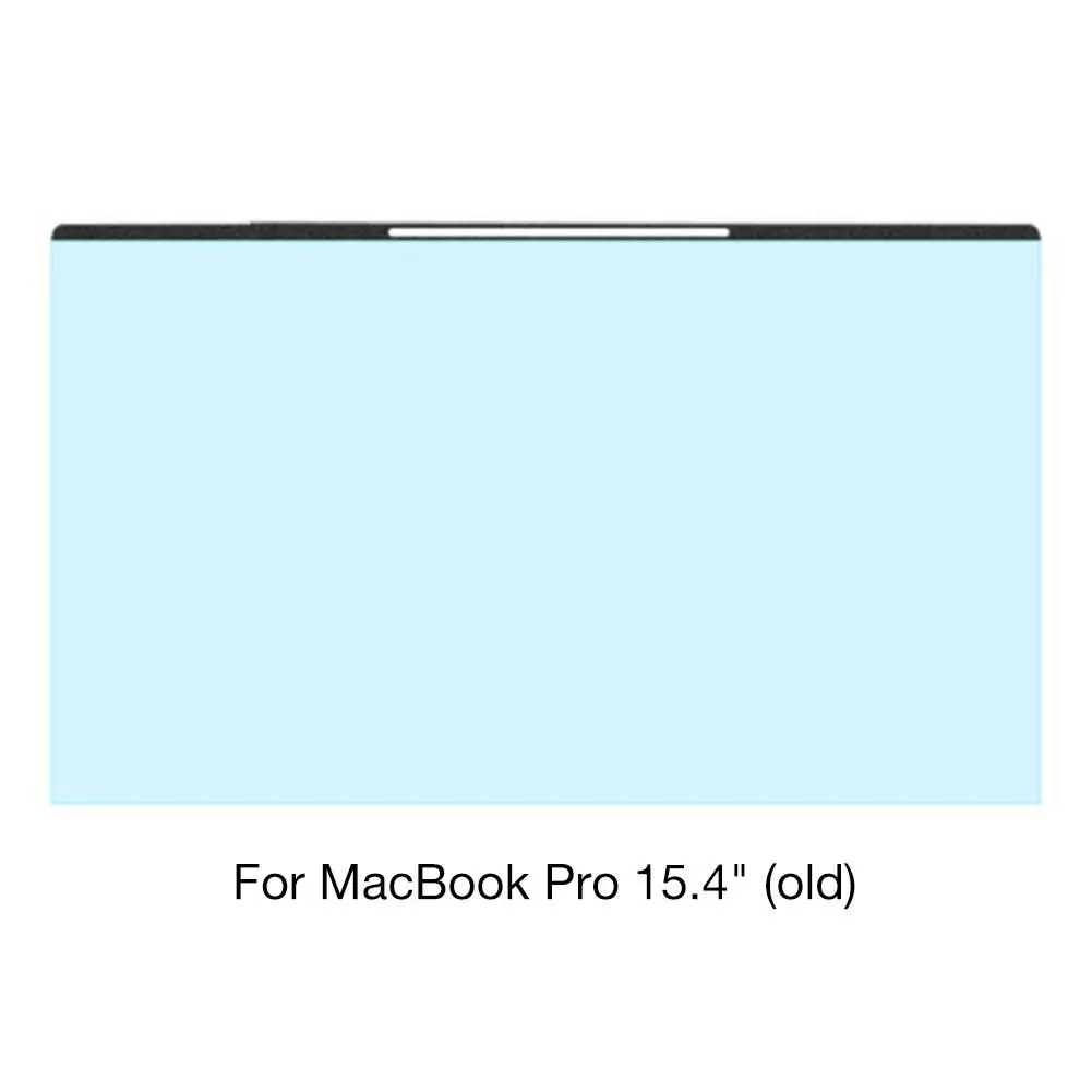 Защита экрана для Macbook Air/Pro 1" 15" retina Touch Bar модель для Apple ноутбука Магнитная защитная пленка прозрачная Новинка - Цвет: MacBook Pro 15.4 old