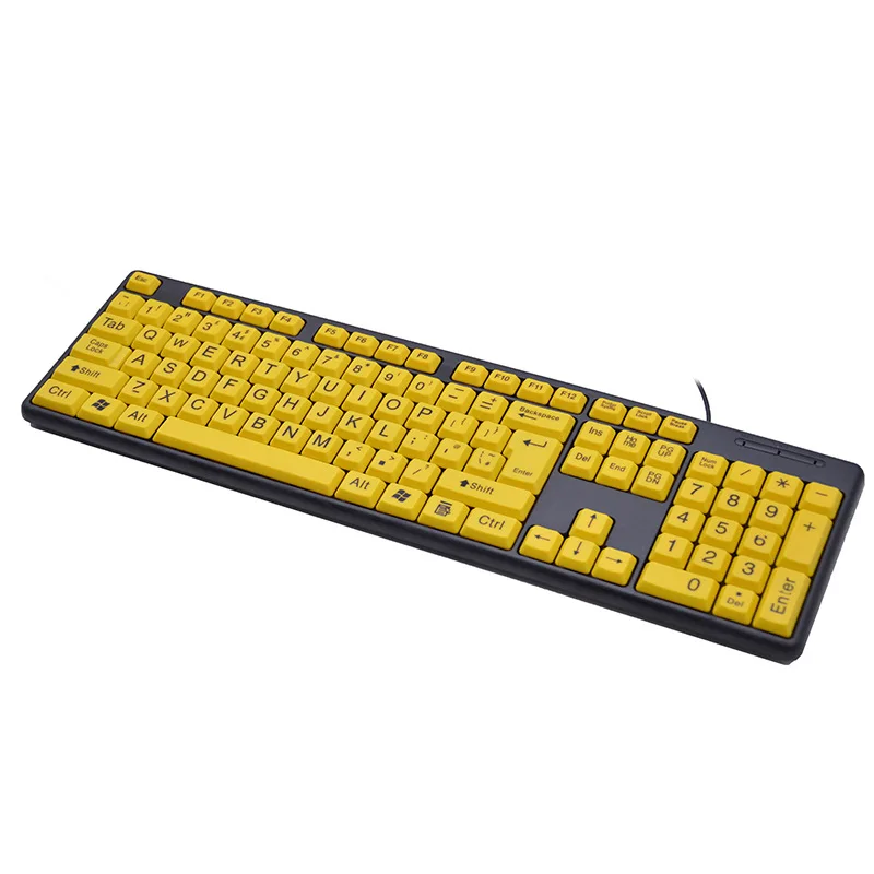

Sunrose Cool Extra-large Font Customizable Key Cap for Keyboards Font Extra-large Keyboard