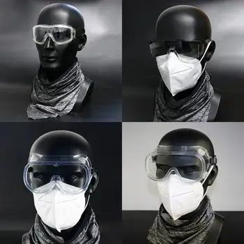 

Working Eyes Eyepiece Protective Safety Glasses Anti-fog Anti-spittle Transparent Full Enclosed Safety Goggles Eyes protection
