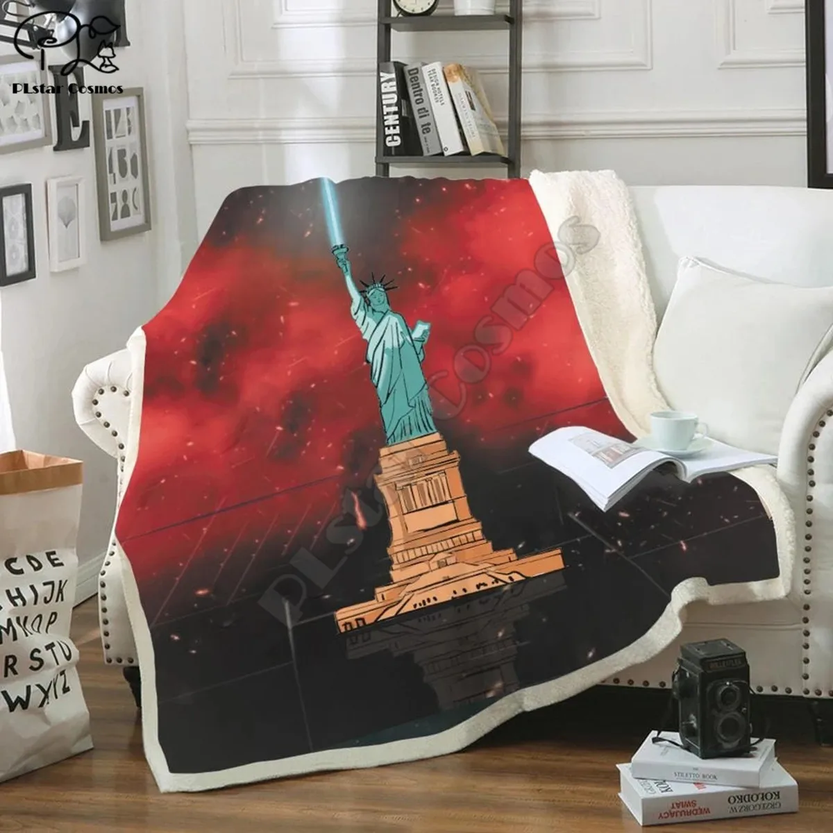 

Star Of Liberty animal Fleece Blanket 3D full printed Wearable Blanket Adults/kids Fleece Blanket drop shippng