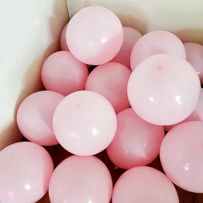Темно-зеленый шар 30 шт./лот 5/10 дюймов Макарон круглые латексные шарики украшения для дня рождения для взрослых гелиевые свадебные принадлежности - Цвет: Macaron pink