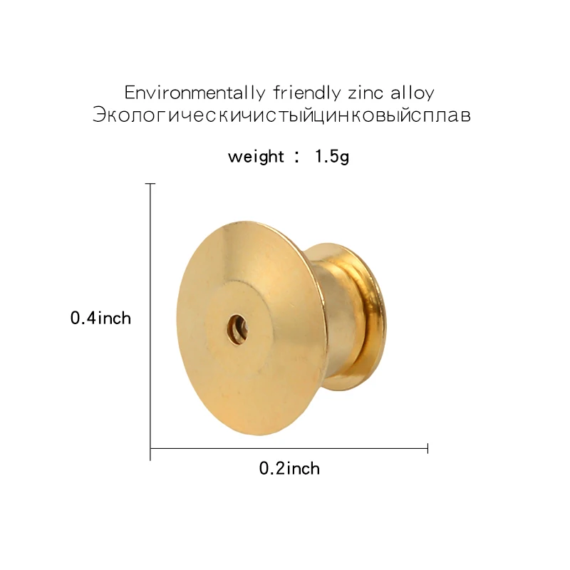 DIY Zubehör 5-10 teile/los Metall Gold Silber farbe Deluxe Schmetterling schnalle Lock Pin caps Verschluss Sicherheit Halten pin schmuck Erkenntnisse