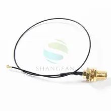 2 шт. U. FL IPEX MHF4 до RP-SMA 0,81 мм RF Pigtail кабельная антенна для NGFF/M.2 7260NGW 8260NGW 8265NGW WiFi беспроводной маршрутизатор