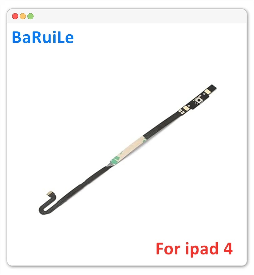 BaRuiLe 10 шт. гибкий кабель для домашней кнопки iPad 4 сменные детали | Мобильные