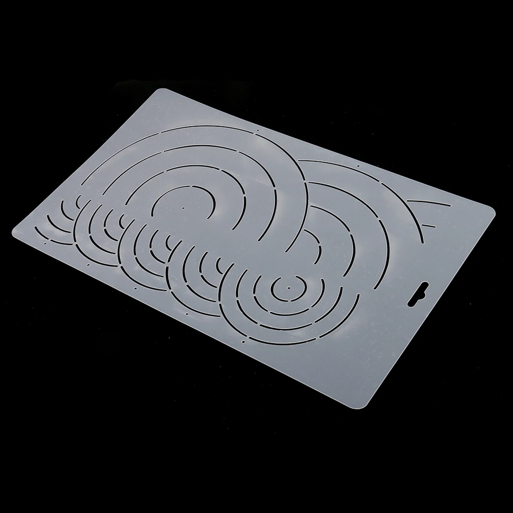 Vary Types Plastic Stencil Quilting Template For DIY Patchwork Sewing Craft Tool