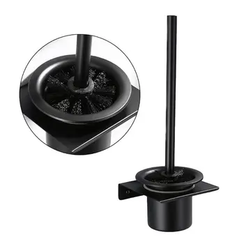 

1Set Stainless Steel Toilet Brush Holder Wall Mounted Toilet Bowl Brush Stand
